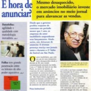 Caderno Imóveis Folha de São Paulo - Agosto de 1995